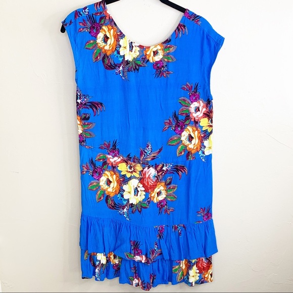 Anthro Konrad + Joseph Mandra Floral Ruffle Tunic - Picture 2 of 9